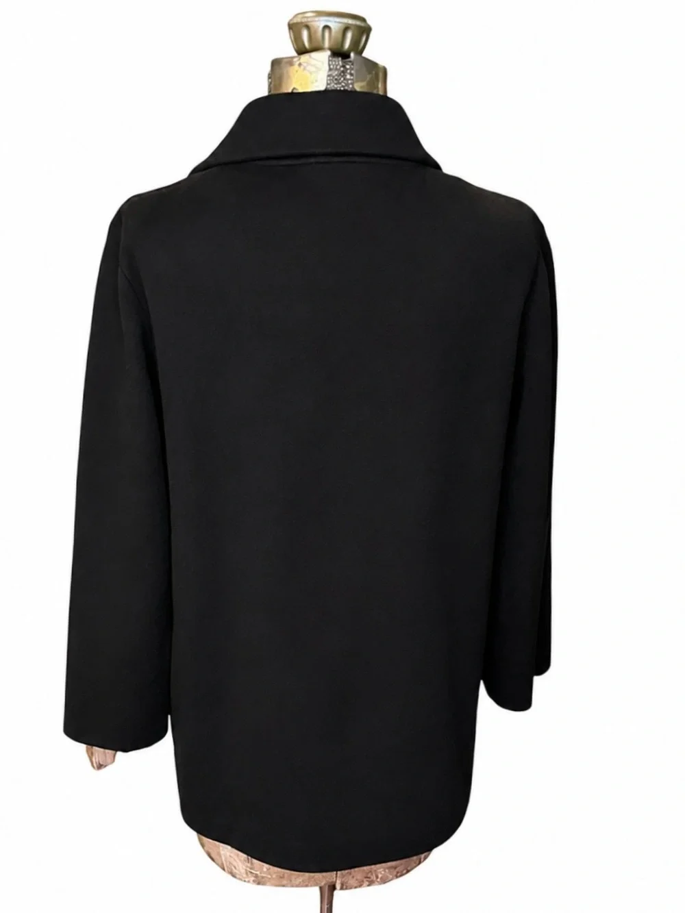 J.Crew Sophie Sweater Blazer Black Merino Wool Blend Size Small
